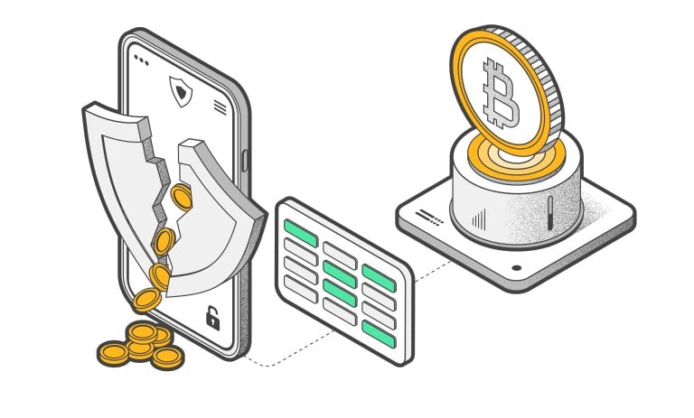 ایجاد seed phrase و نگهداری ایمن از عبارت بازیابی کیف پول