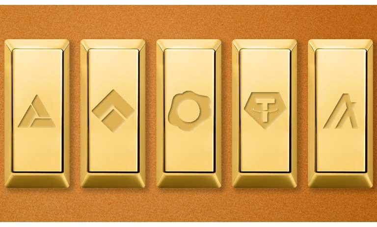 معرفی ۱۰ ارز دیجیتال با پشتوانه طلا