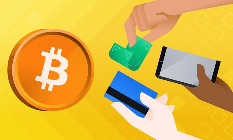 راهنمای تصویری نحوه معامله بیت کوین در ایران