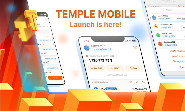 معرفی کیف پول تمپل، آموزش کار با کیف پول Temple
