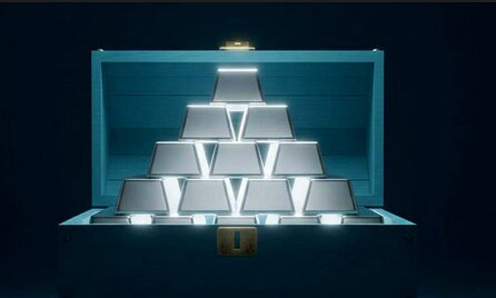 صندوق‌های نقره‌ چند کیلو نقره خریدند؟